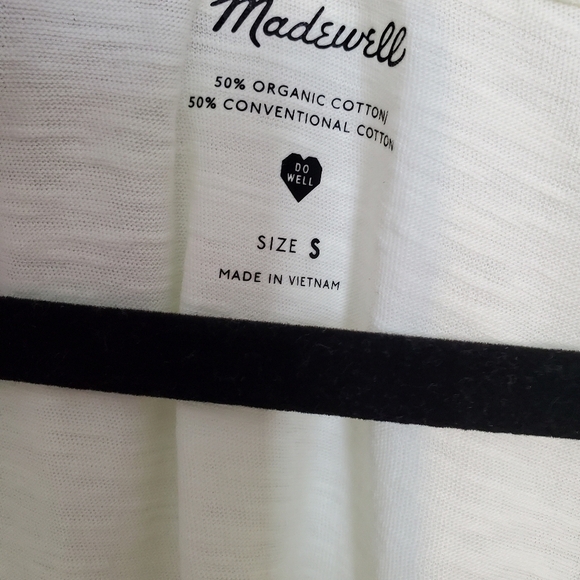 MADEWELL Organic and Conventional Cotton Neon Green/Yellow Tank - Picture 3 of 10